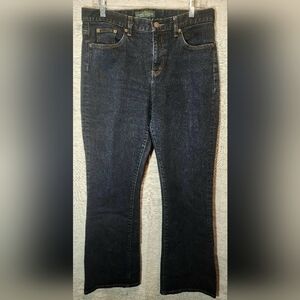 Lauren Ralph Lauren Dark Wash Jeans 10 Stretch